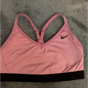 Pink Razorback Nike Sports Bra